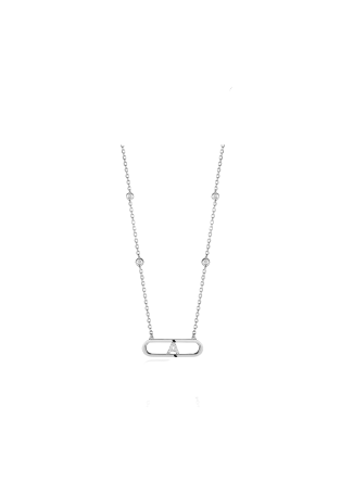 Колье RF Iconic motion Белое золото