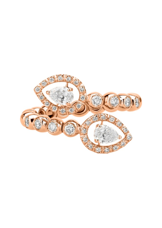 Кольцо Casato Boutique Розовое золото