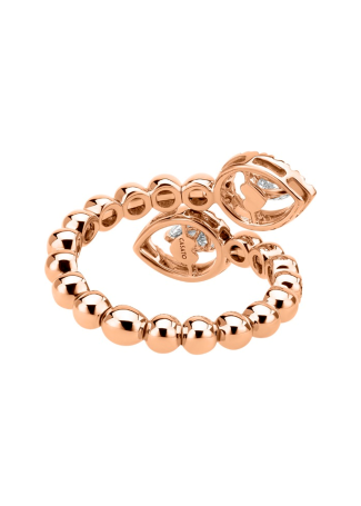 Кольцо Casato Boutique Розовое золото