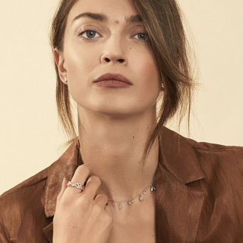 Кольцо Rosato Gaia Серебро