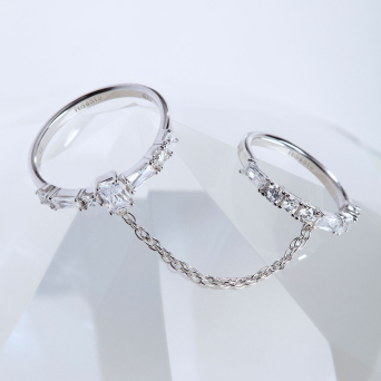 Кольцо Rosato Gemma Серебро