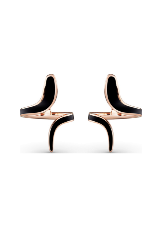 Серьги Damiani Eden Розовое золото