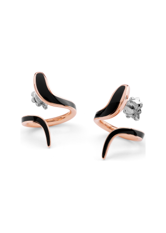 Серьги Damiani Eden Розовое золото