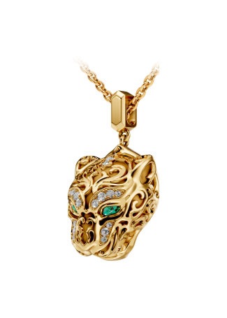 Колье CarreraYCarrera Zodaria Желтое золото