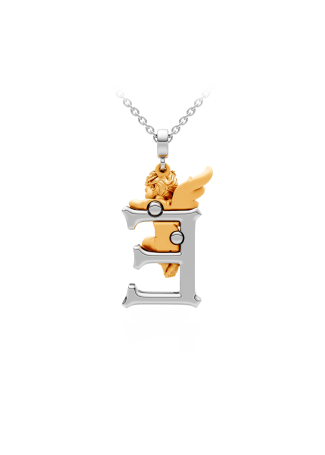 Колье CarreraYCarrera My Angel Белое/желтое золото