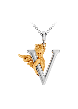 Алқа CarreraYCarrera My Angel Ақ/сары алтын