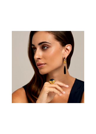 Серьги CarreraYCarrera Xian Желтое золото