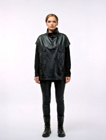 Брюки Zardozi Casual Экокожа