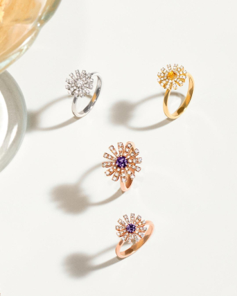 Damiani Серьги Damiani Margherita Розовое золото