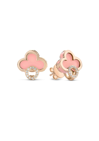 Серьги Tirisi Seoul Flower Розовое золото