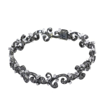 Браслет Damiani Valencienne Черное золото