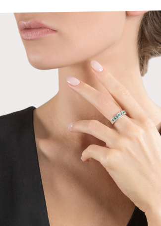 Damiani Кольцо Damiani Belle Epoque Белое золото