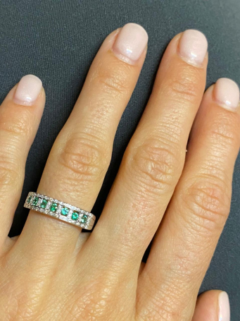 Damiani Кольцо Damiani Belle Epoque Белое золото