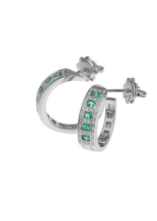 Damiani Серьги Damiani Belle Epoque Белое золото