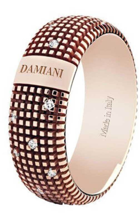 Кольцо Damiani Metropolitan Розовое золото