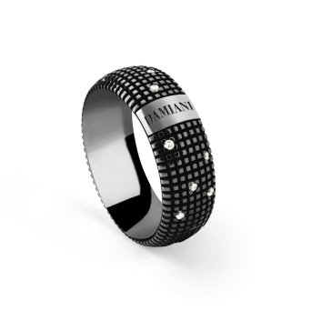 Кольцо Damiani Metropolitan Черное золото
