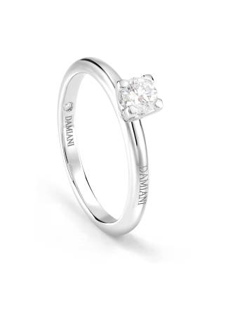 Кольцо Damiani Luce D Белое золото