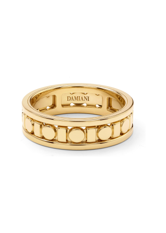 Кольцо Damiani Belle Epoque Reel Желтое золото