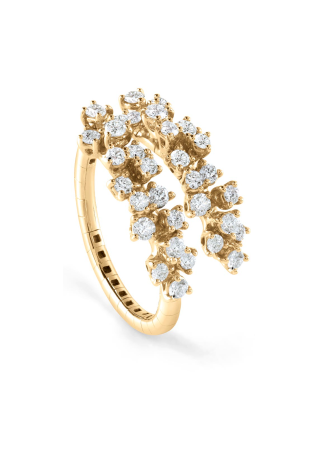Кольцо Damiani Mimosa Flexi Желтое золото