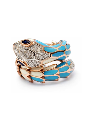 Кольцо RF Serpenti Серебро