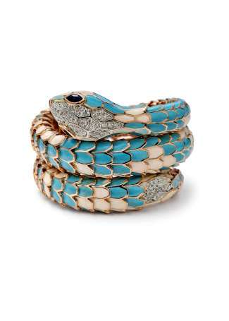 Браслет RF Serpenti Серебро