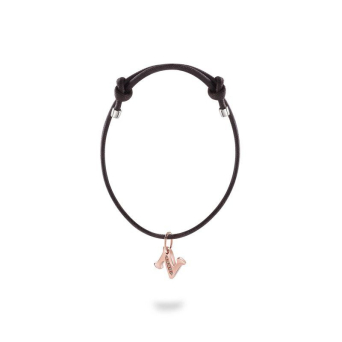 Браслет Damiani D.FIRST LETTERE Розовое золото