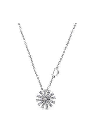 Колье Damiani Margherita Белое золото