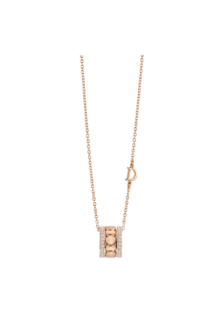 Алқа Damiani Belle Epoque Reel Қызғылт алтын