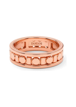 Кольцо Damiani Belle Epoque Reel Розовое золото
