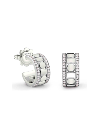 Серьги Damiani Belle Epoque Reel Белое золото