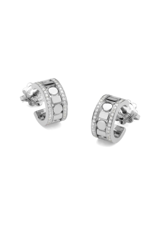 Серьги Damiani Belle Epoque Reel Белое золото