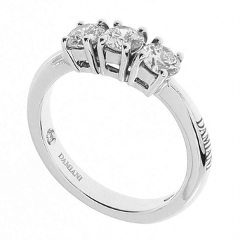 Кольцо Damiani Luce Белое золото