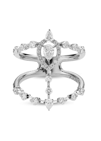 Кольцо Casato Maureen Белое золото