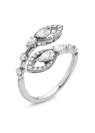 Кольцо Casato Maureen Белое золото