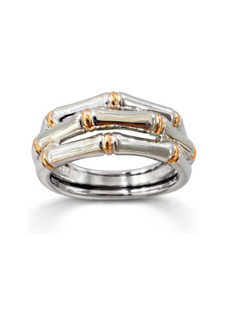 Кольцо Tirisi Bamboo Серебро