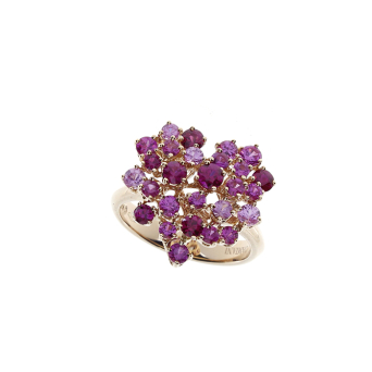 Кольцо Damiani Mimosa Розовое золото