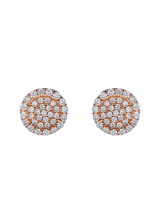 Серьги Crivelli Studs crv Розовое золото