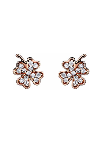 Серьги Crivelli Studs crv Розовое золото