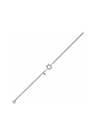 Браслет Crivelli Chain bracelet Белое золото