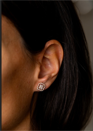 Серьги Crivelli Design Розовое золото