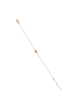 Браслет Crivelli Chain bracelet Розовое золото