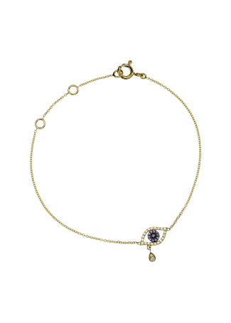 Браслет Crivelli Chain bracelet Желтое золото