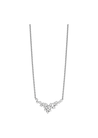 Колье Damiani Mimosa Белое золото