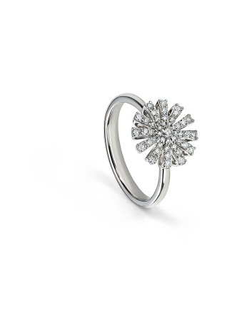 Кольцо Damiani Margherita Белое золото