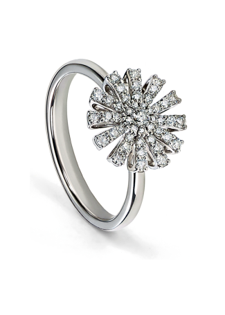 Ring Damiani Margherita White Gold