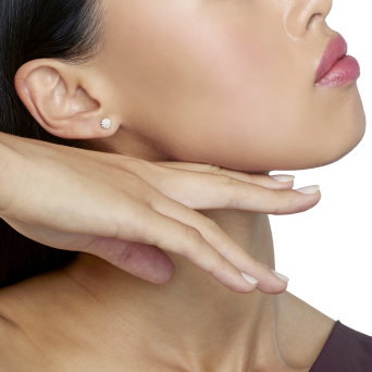 Серьги Damiani Margherita Белое золото