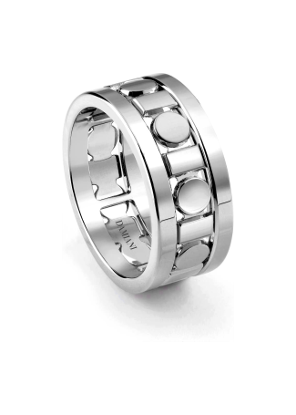 Сақина Damiani Belle Epoque Reel Ақ алтын