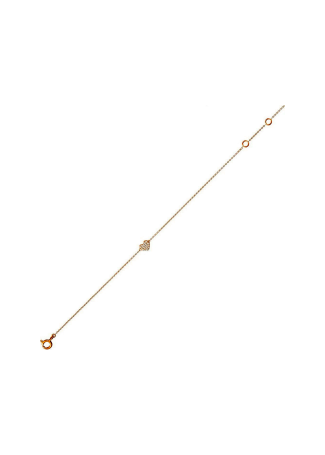 Браслет Crivelli Chain bracelet Розовое золото