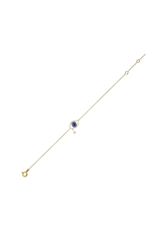 Браслет Crivelli Chain bracelet Желтое золото