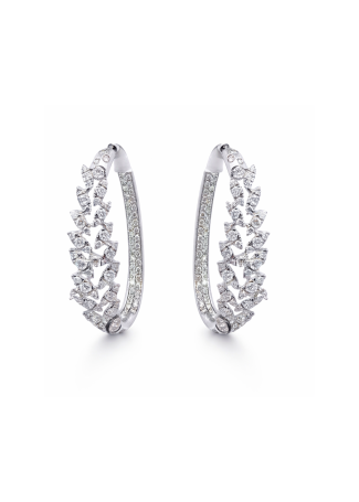 Серьги Casato Yasmeen Белое золото